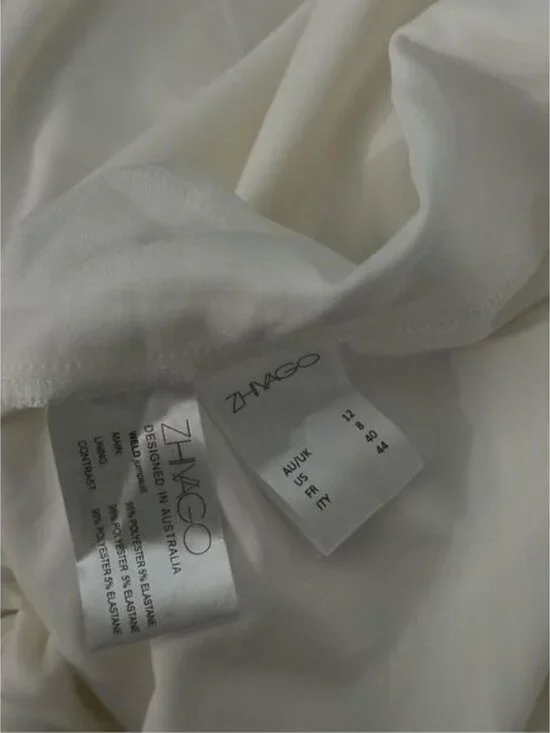 NWT Zhivago Weld Jumpsuit in White Size 8 $600 - Picture 10 of 11